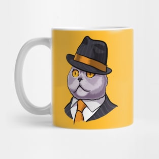 Cat Gangster Mug